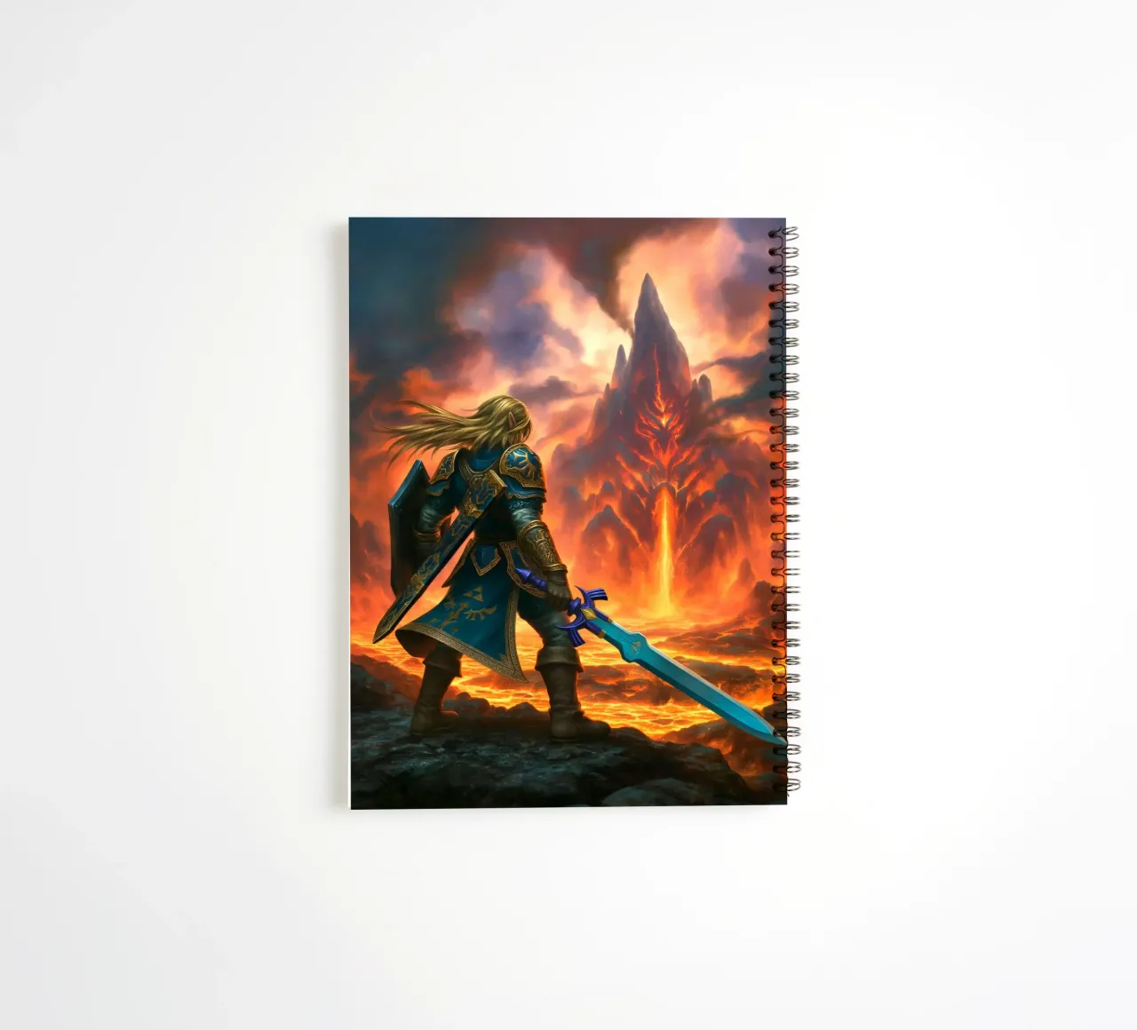 Link The Legend of Zelda spiral notebook by Fleur de Lys