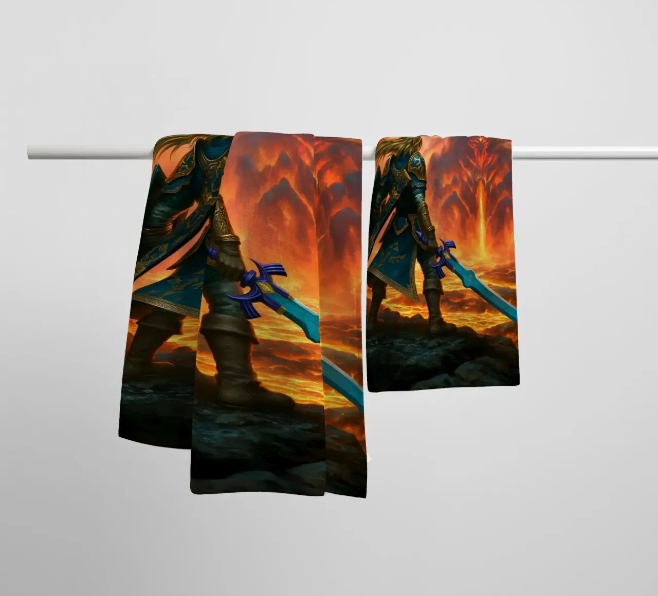 Link The Legend of Zelda towel by Fleur de Lys