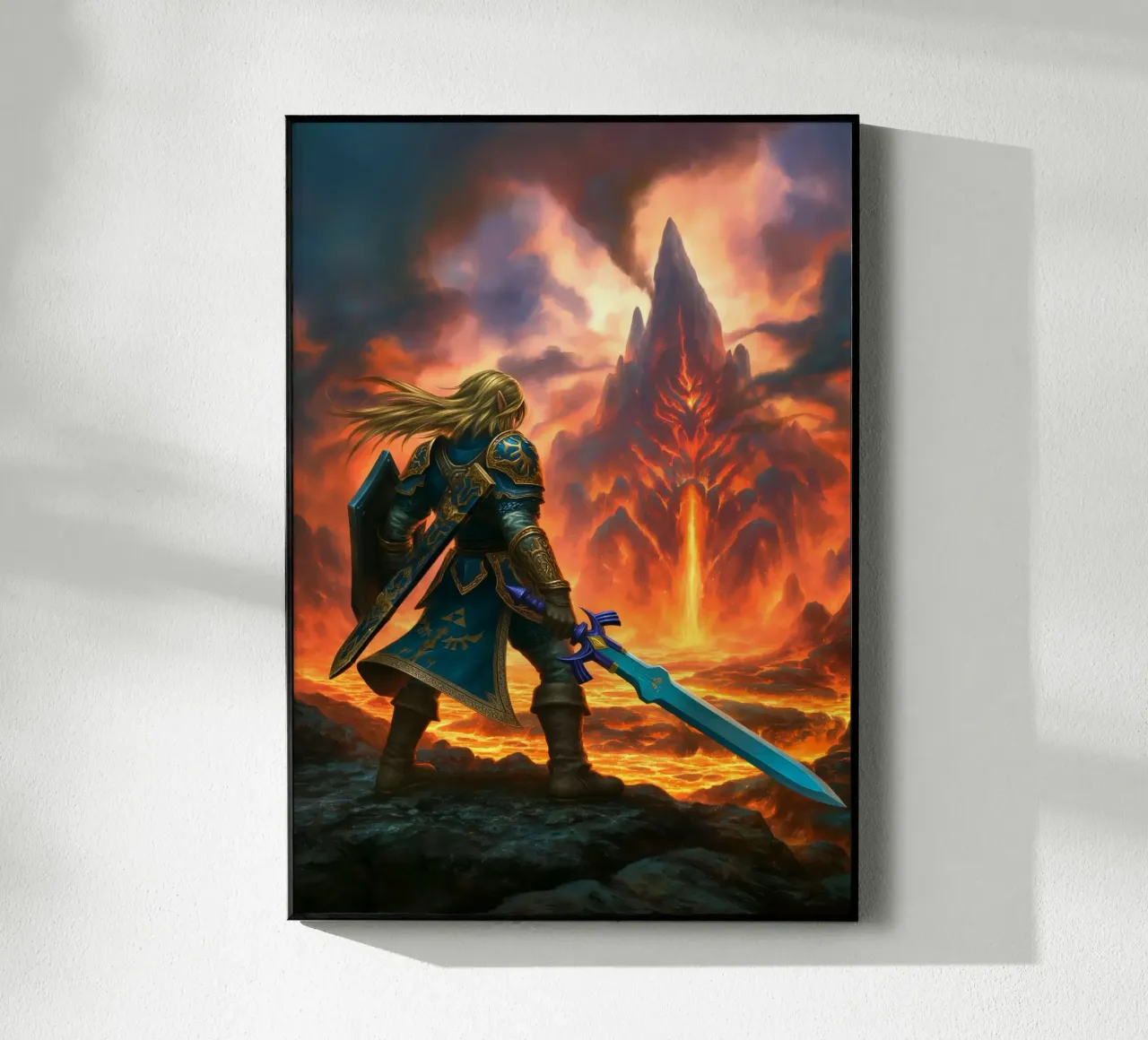 Link La leyenda de Zelda metacrilato de Fleur de Lys