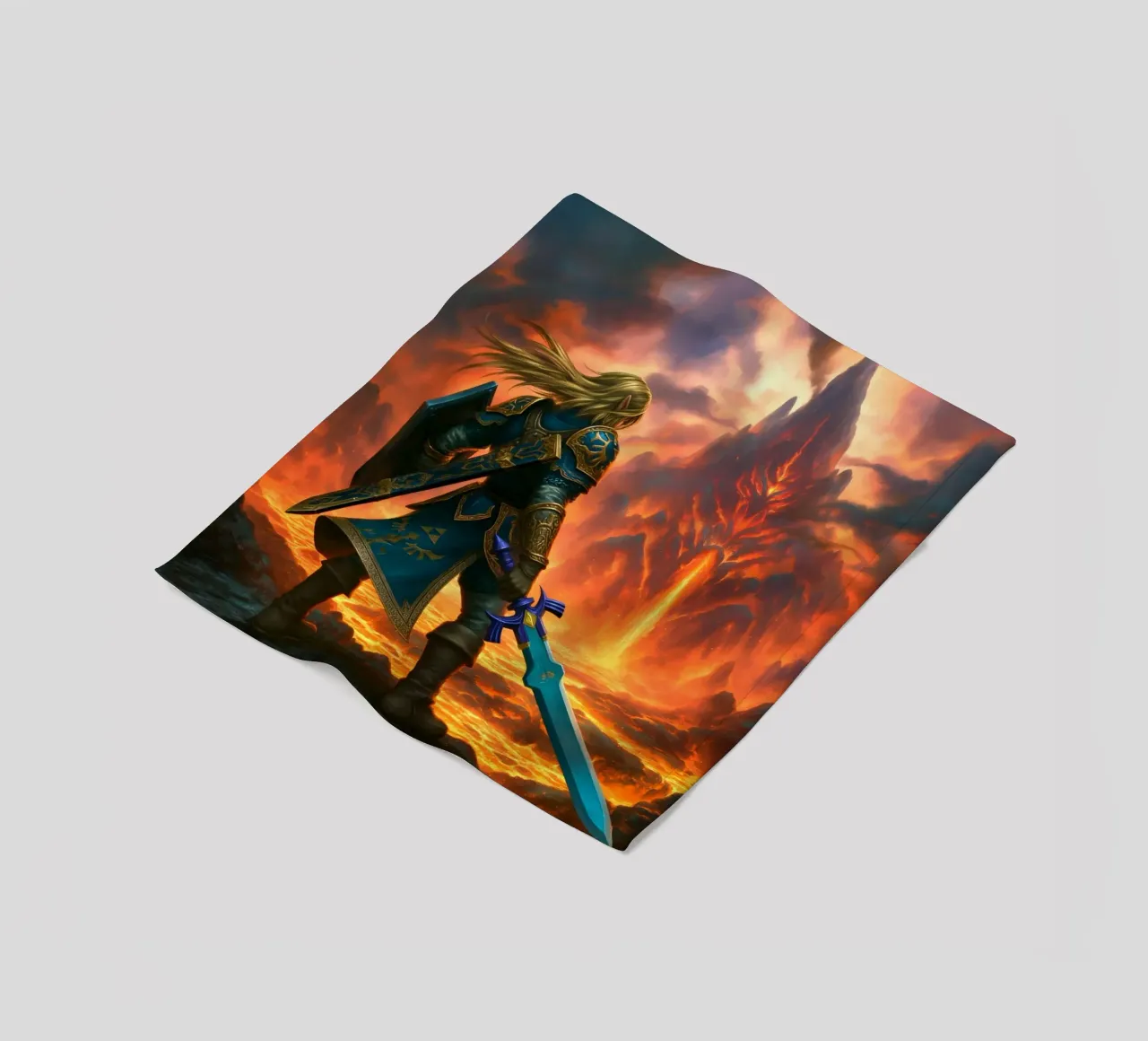 Link Die Legende von Zelda Fleecedecke von Fleur de Lys