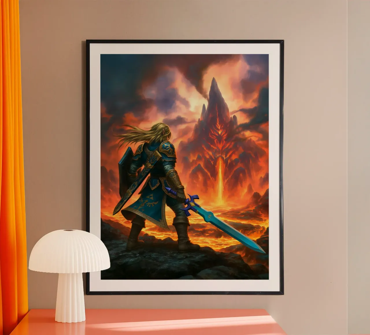 Link La leggenda di Zelda poster da Fleur de Lys