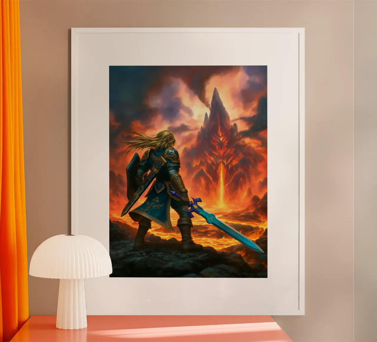 Link La leggenda di Zelda poster da Fleur de Lys