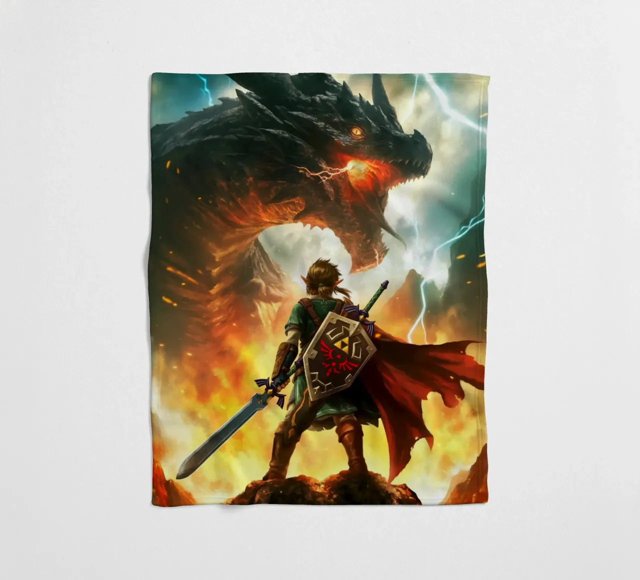 Link La leggenda di Zelda coperta in pile da Fleur de Lys