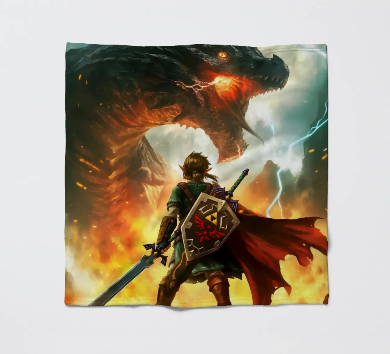 Link La leggenda di Zelda coperta in pile da Fleur de Lys