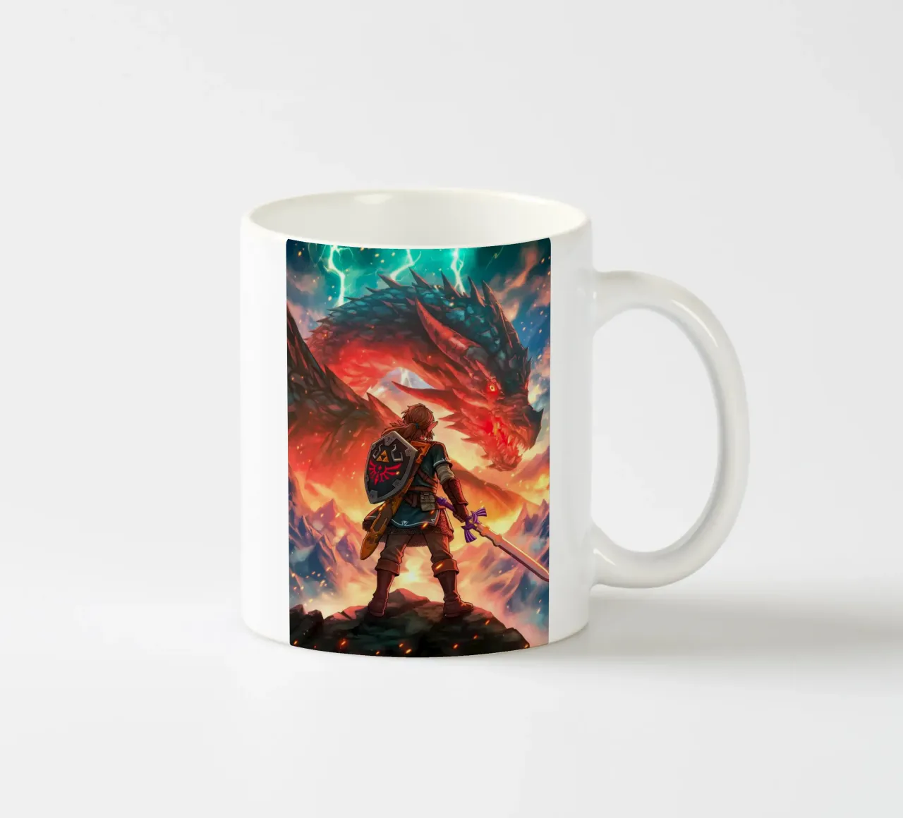 Link La leggenda di Zelda tazza in ceramica da Fleur de Lys