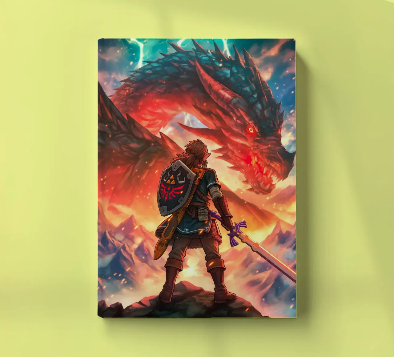 Link The Legend of Zelda notebook by Fleur de Lys