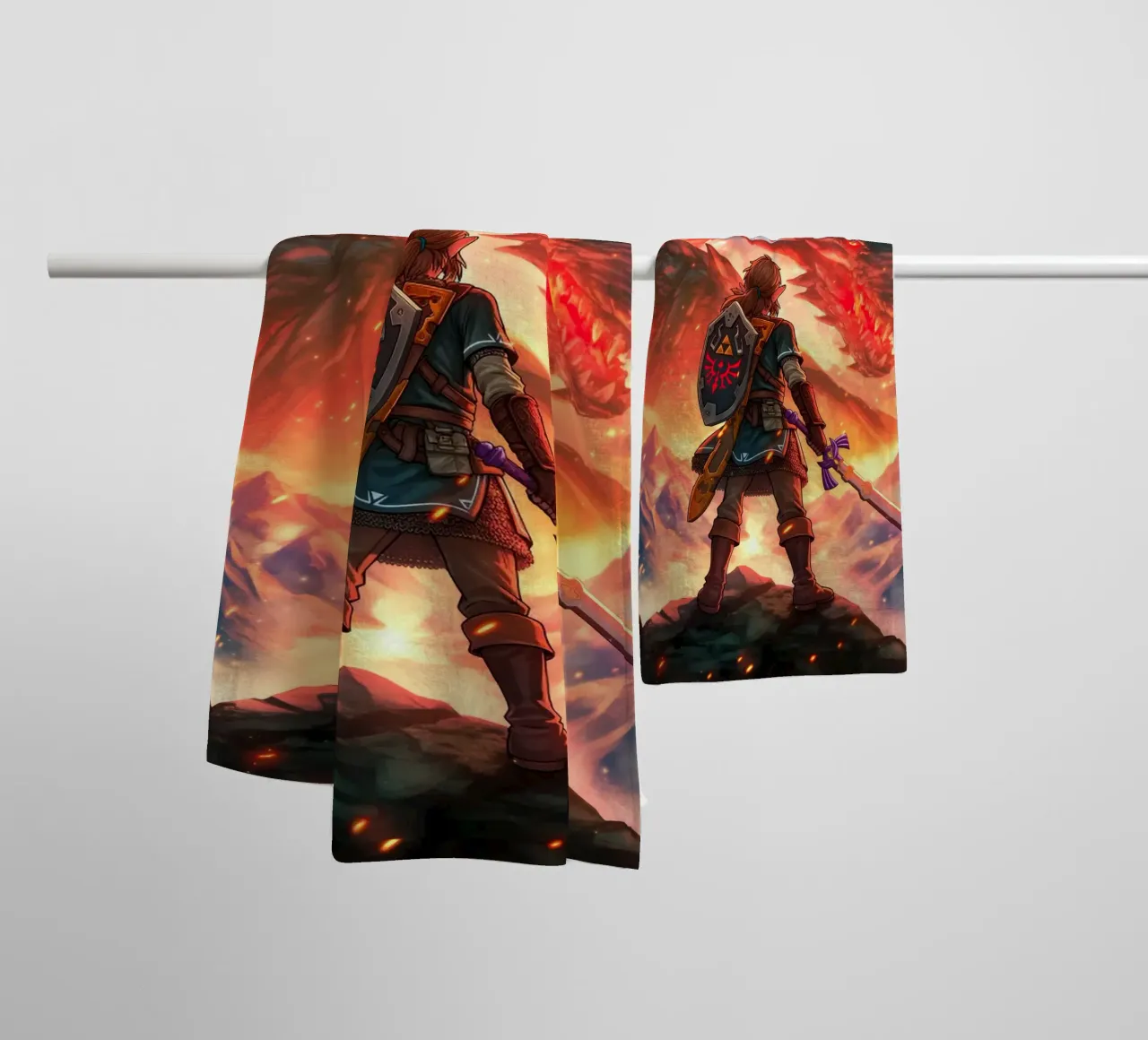 Link La leggenda di Zelda asciugamano da bagno da Fleur de Lys