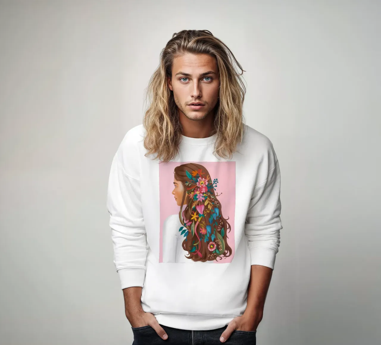 Reverie floreale per capelli felpa da Arcane Shade