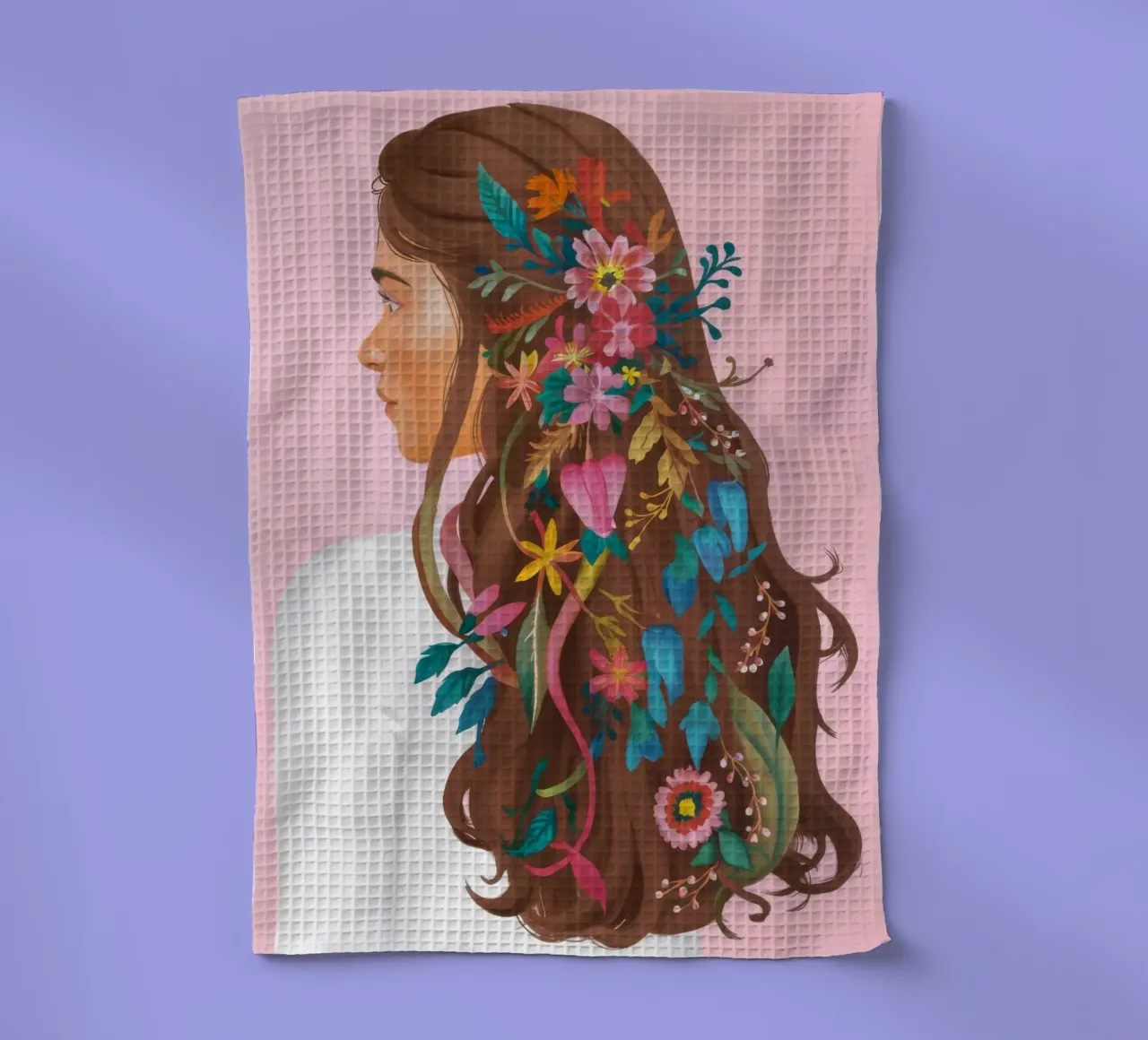 Reverie floreale per capelli canovaccio da cucina da Arcane Shade