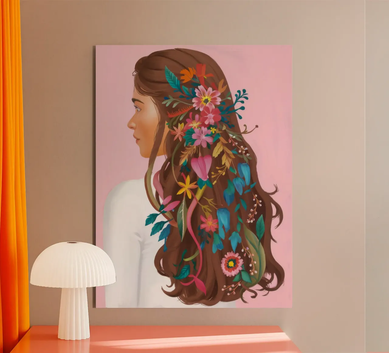 Floral Hair Reverie forex plate by Arcane Shade