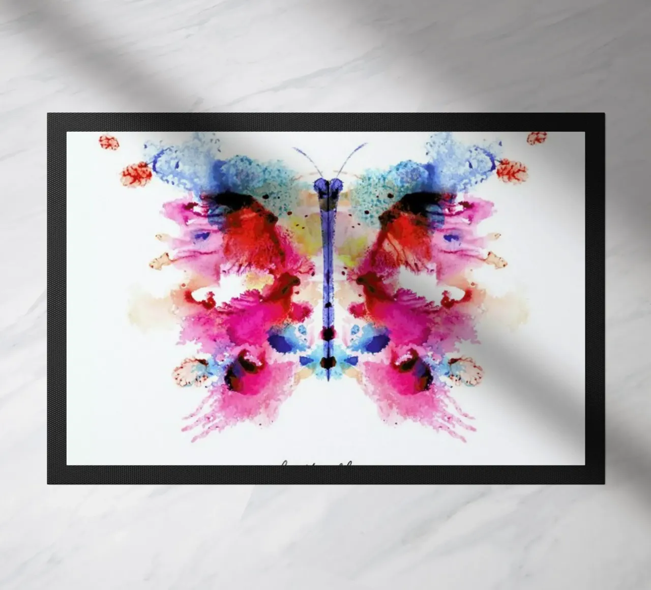 Ink Butterfly Iridescent II zerbino da Flora & Fauna