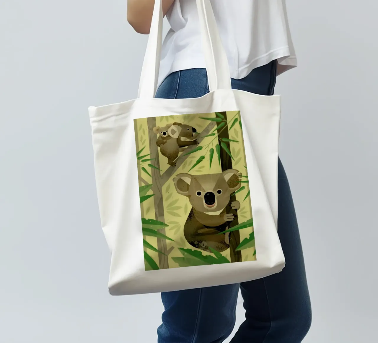 Koala tote bag by Dieter Braun