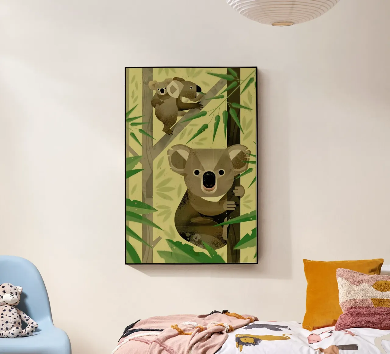 Koala acrylic glass by Dieter Braun