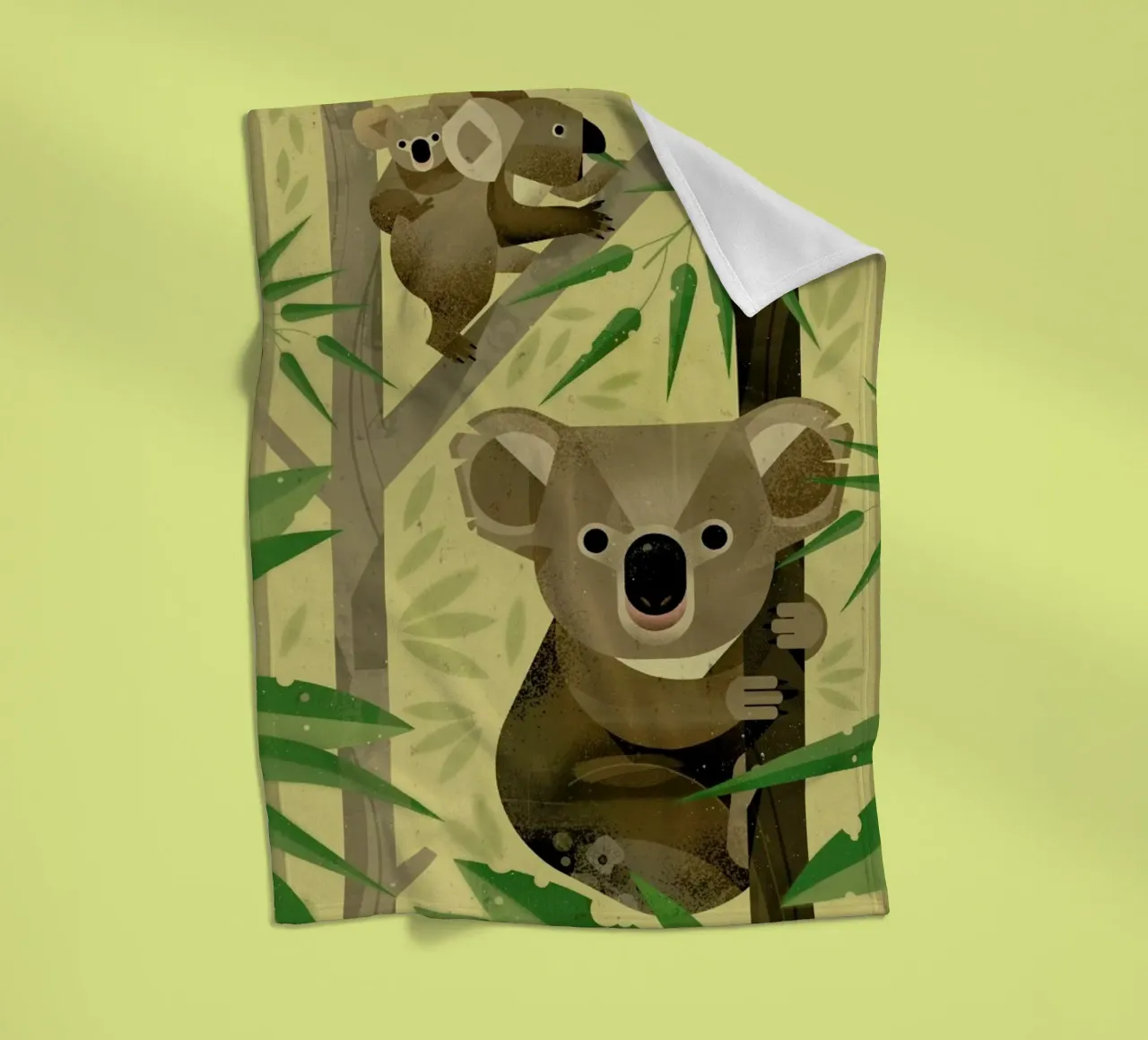 Koala Fleecedecke von Dieter Braun