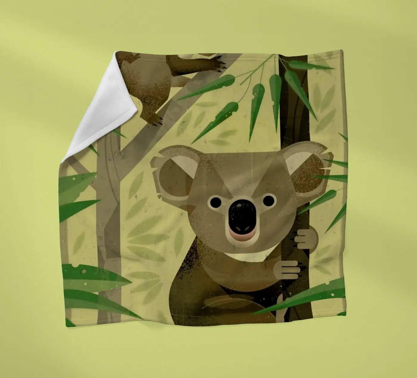 Koala fleece blanket by Dieter Braun