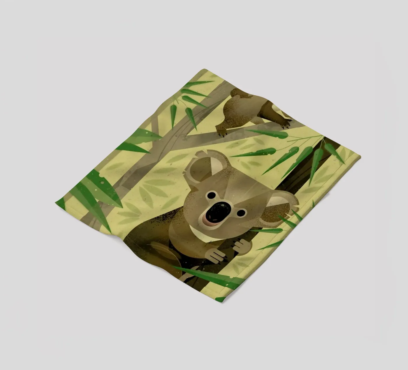 Koala fleece blanket by Dieter Braun