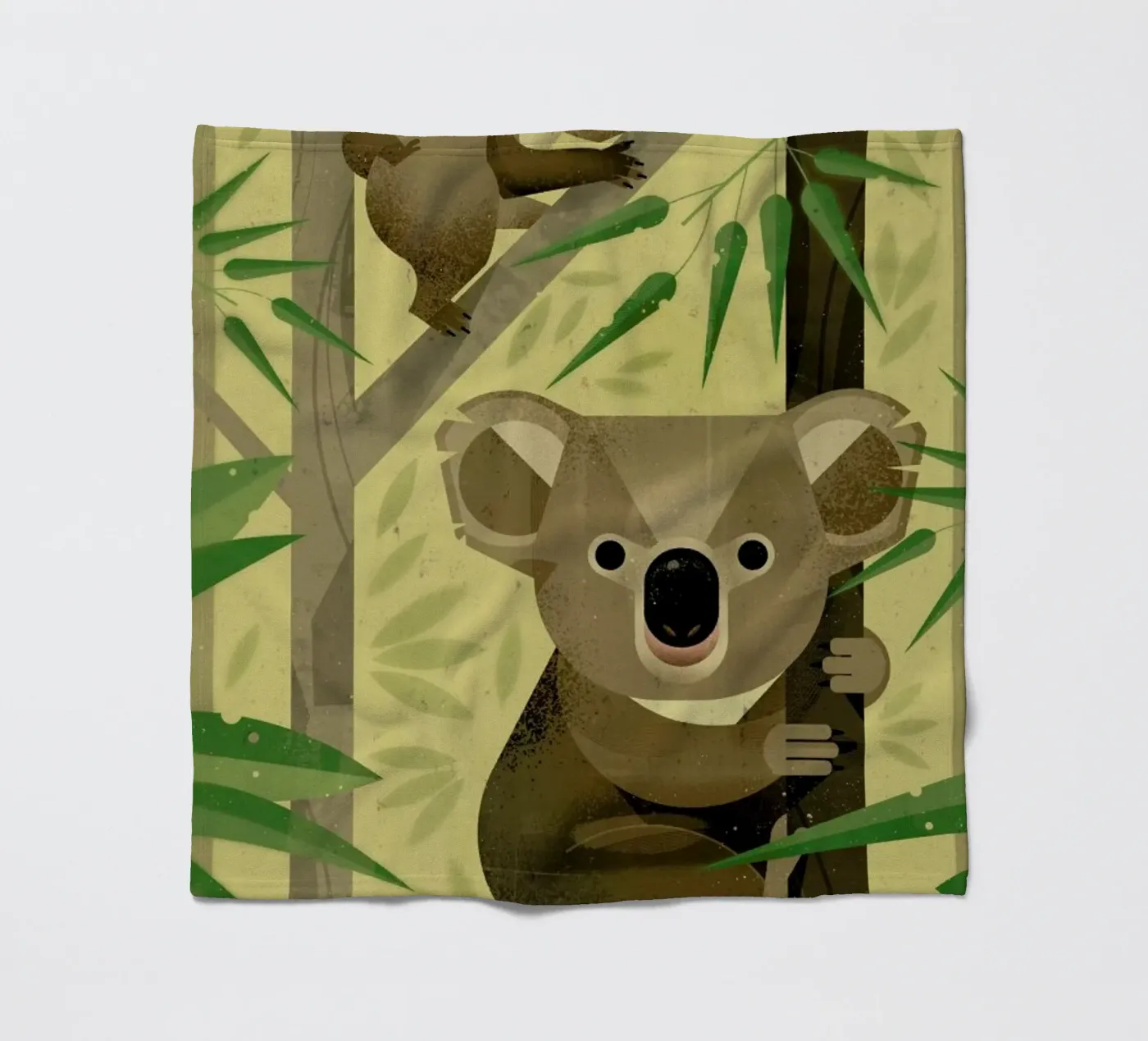 Koala fleece blanket by Dieter Braun