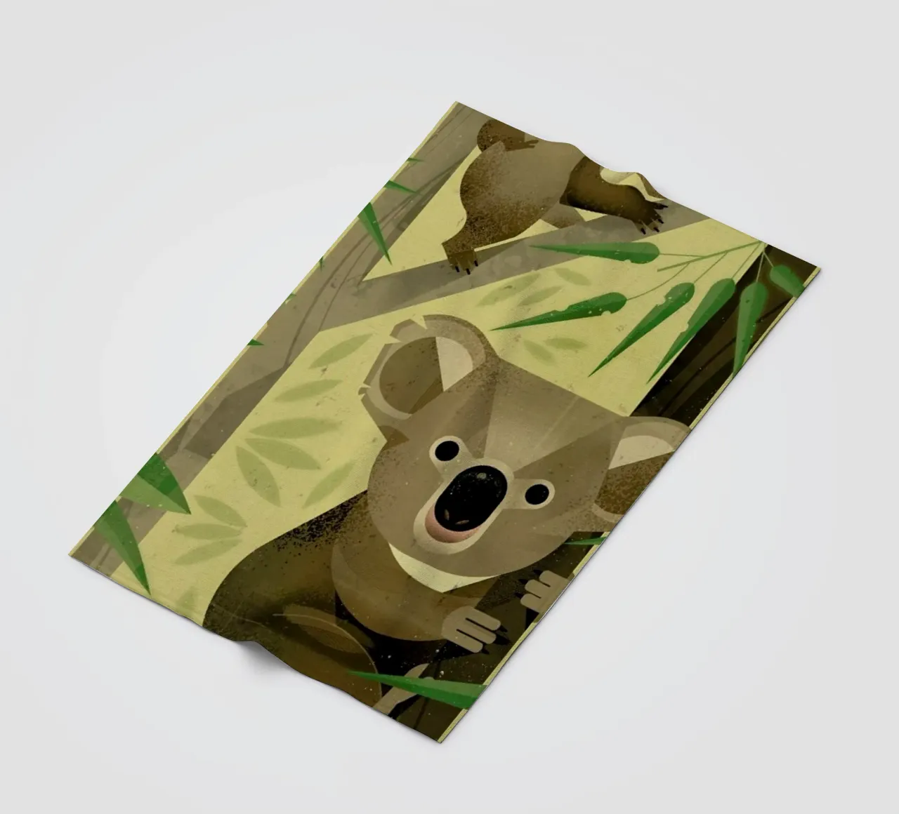 Koala Fleecedecke von Dieter Braun