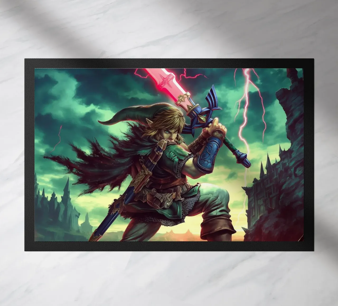 Link La leggenda di Zelda zerbino da Fleur de Lys