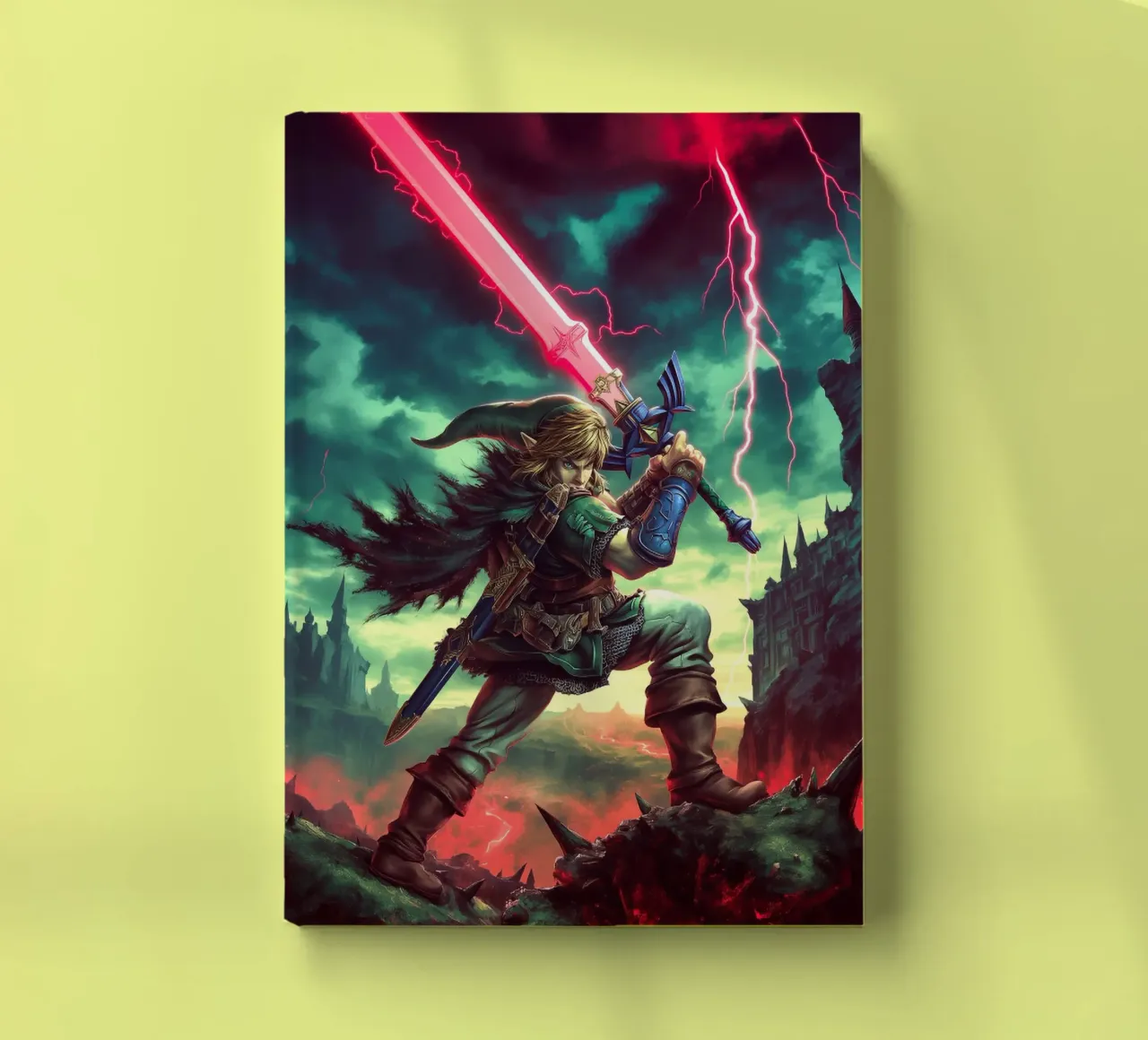 Link The Legend of Zelda notebook by Fleur de Lys