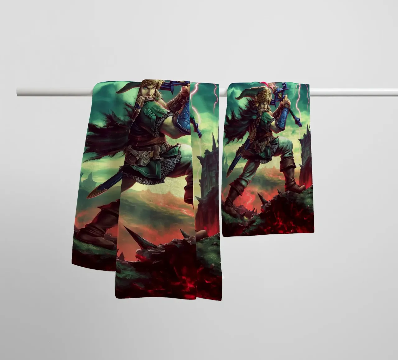 Link The Legend of Zelda towel by Fleur de Lys