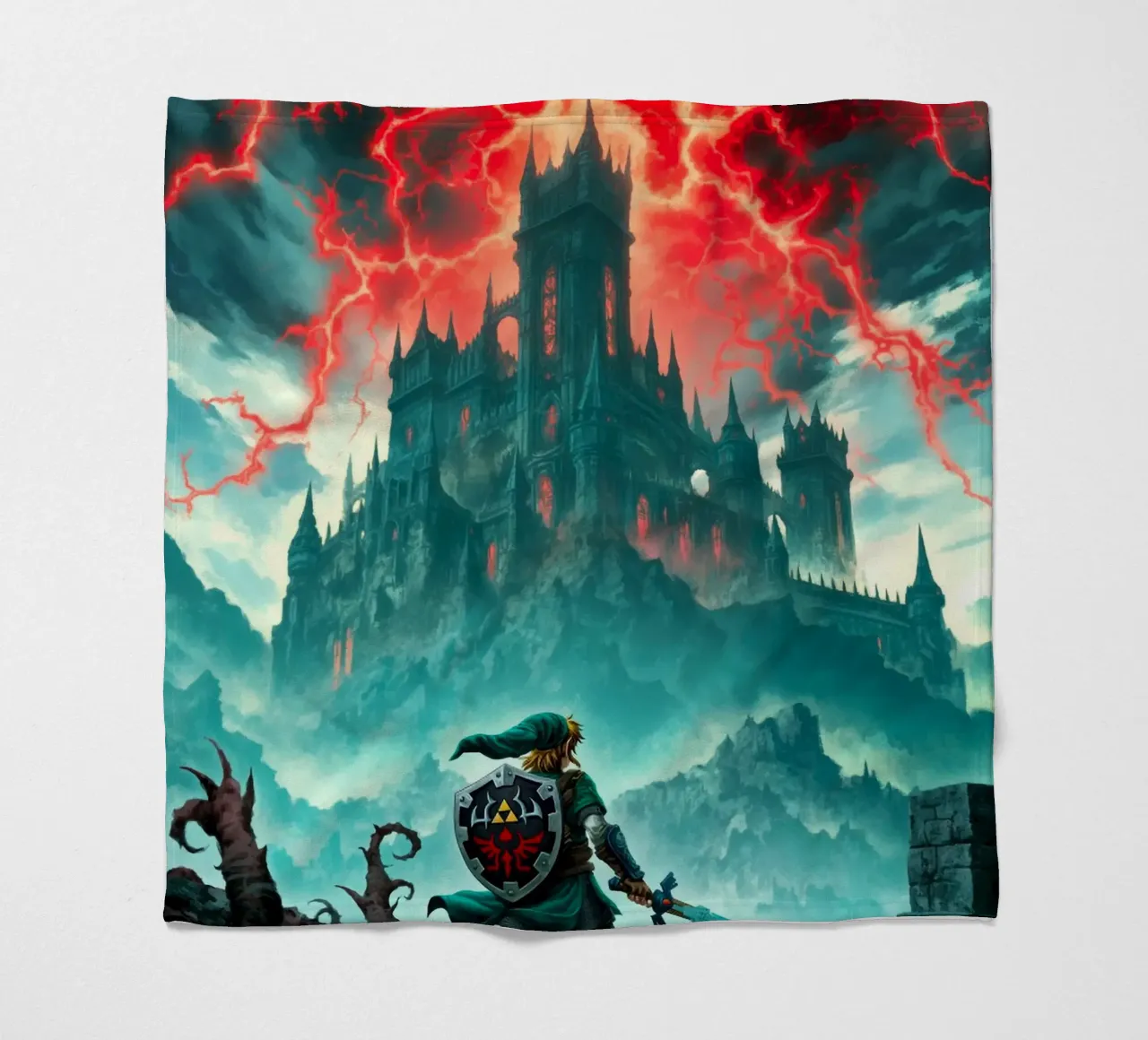 Link La leggenda di Zelda coperta in pile da Fleur de Lys