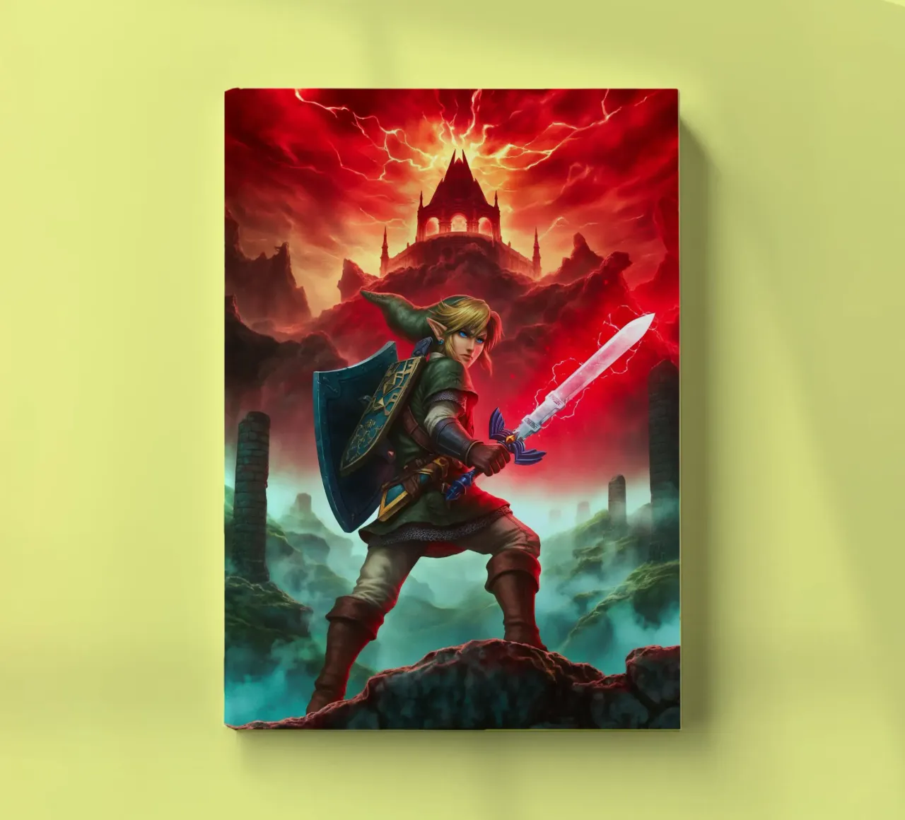 Link The Legend of Zelda notebook by Fleur de Lys