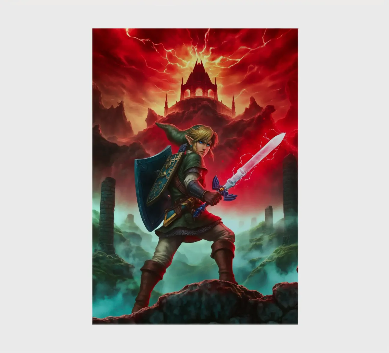 Link The Legend of Zelda notebook by Fleur de Lys