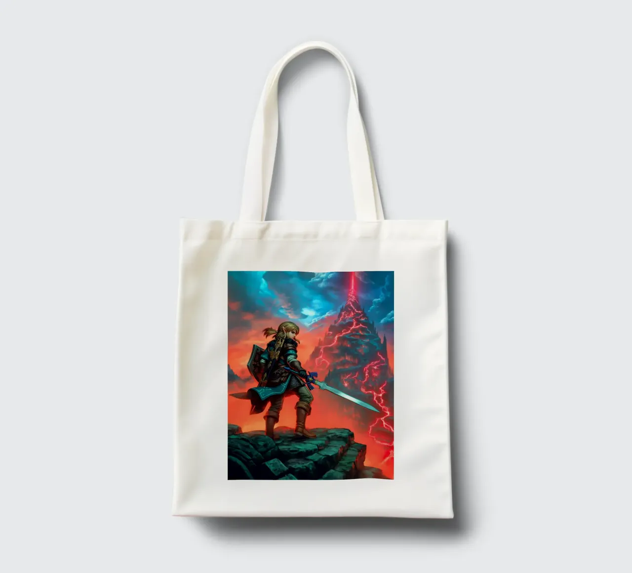 Link The Legend of Zelda tote bag by Fleur de Lys