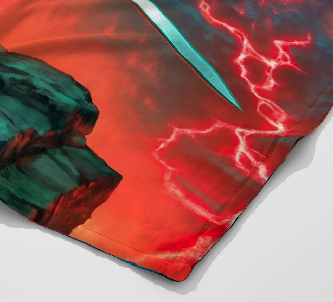Link The Legend of Zelda fleece blanket by Fleur de Lys
