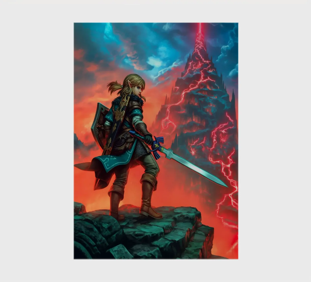Link The Legend of Zelda notebook by Fleur de Lys