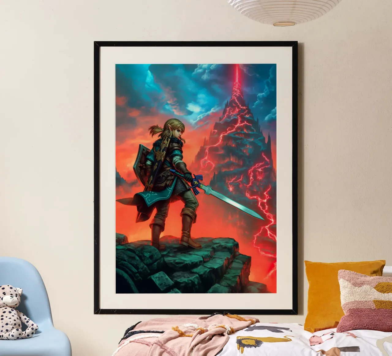 Link The Legend of Zelda hahnemühle by Fleur de Lys