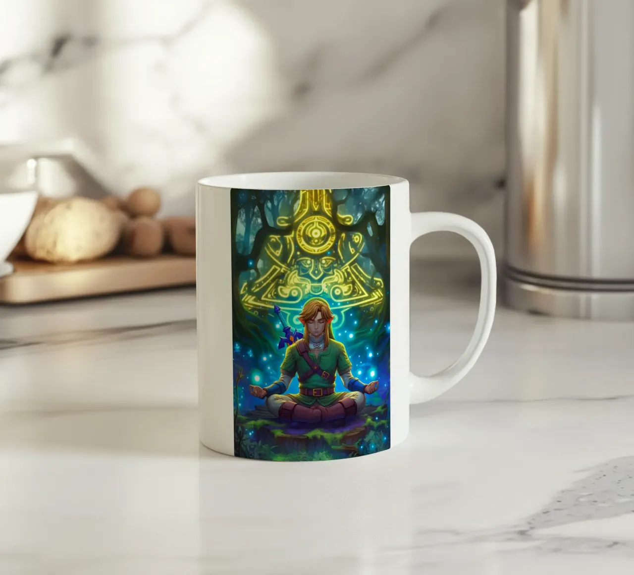 Link La leggenda di Zelda tazza in ceramica da Fleur de Lys