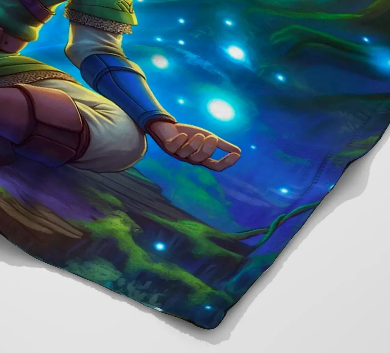 Link La leggenda di Zelda coperta in pile da Fleur de Lys