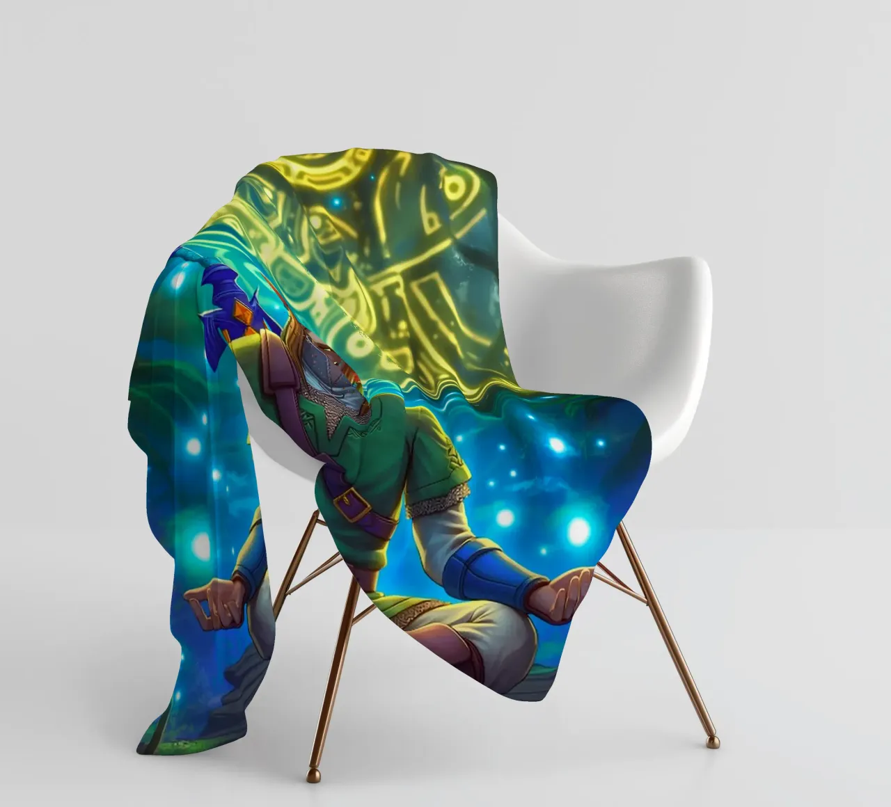 Link La leggenda di Zelda coperta in pile da Fleur de Lys