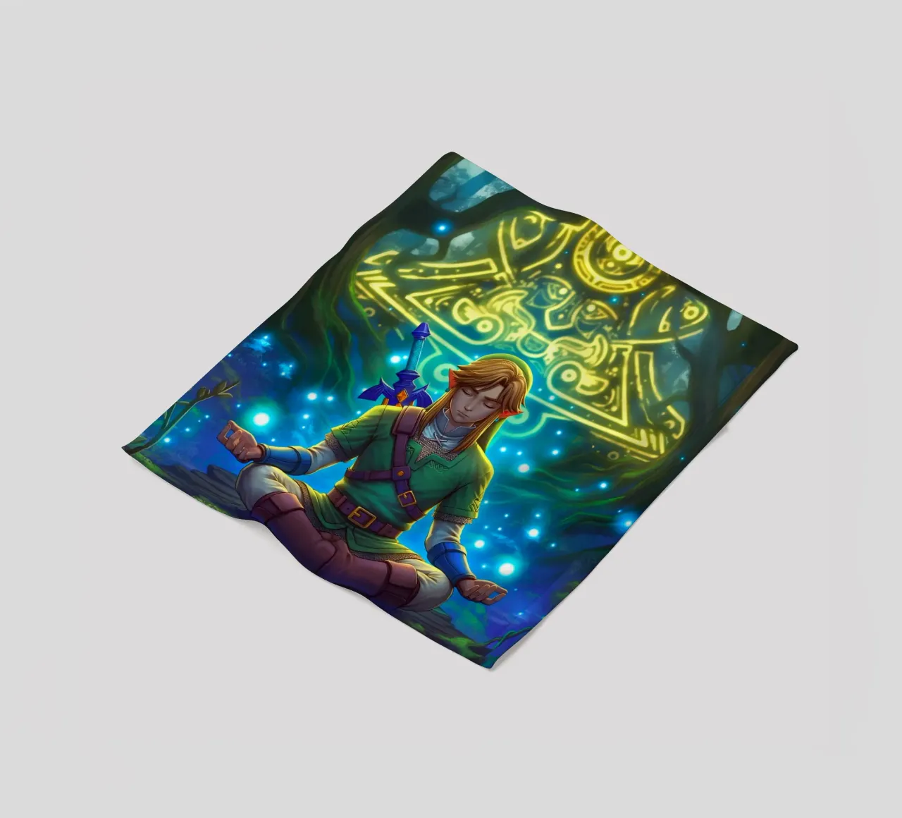 Link La leggenda di Zelda coperta in pile da Fleur de Lys