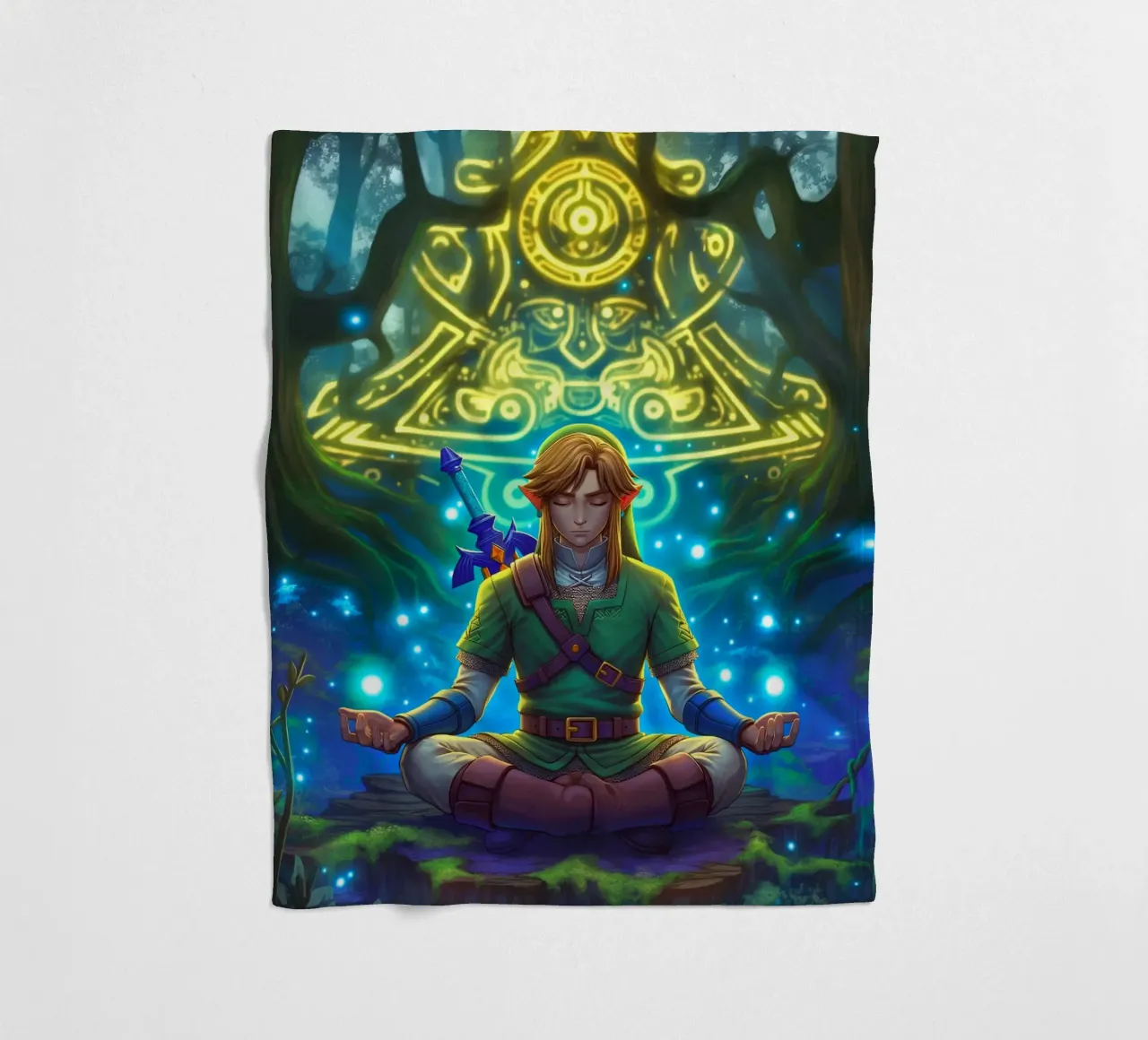 Link La leggenda di Zelda coperta in pile da Fleur de Lys