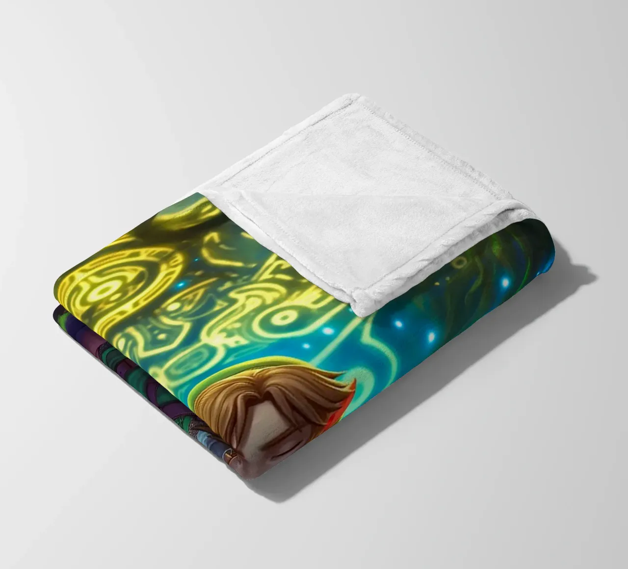 Link La leggenda di Zelda coperta in pile da Fleur de Lys