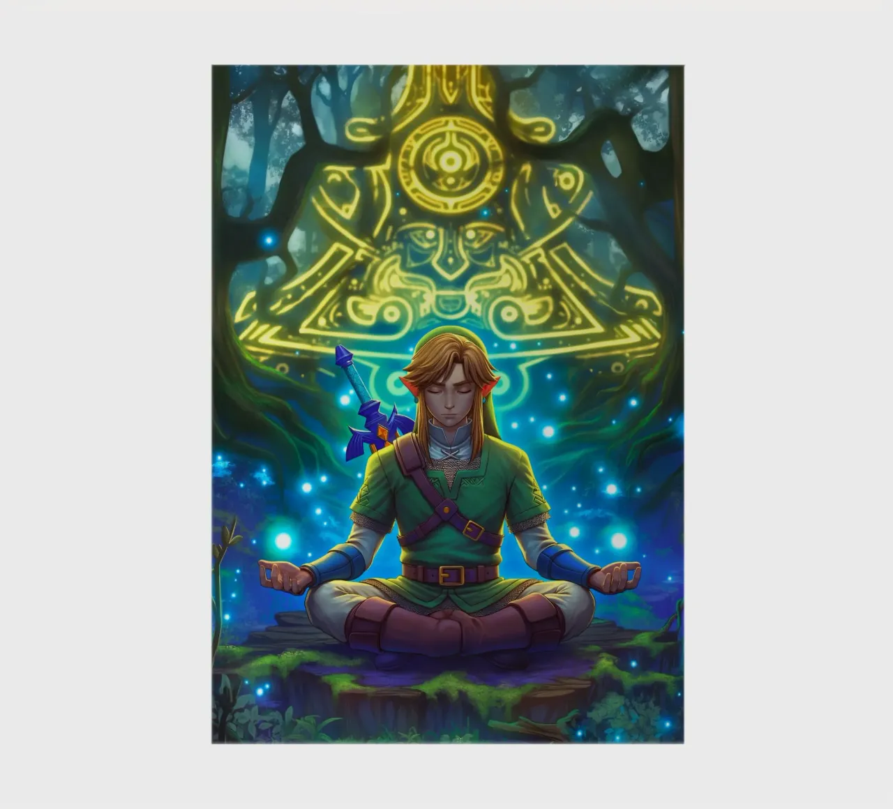 Link The Legend of Zelda notebook by Fleur de Lys