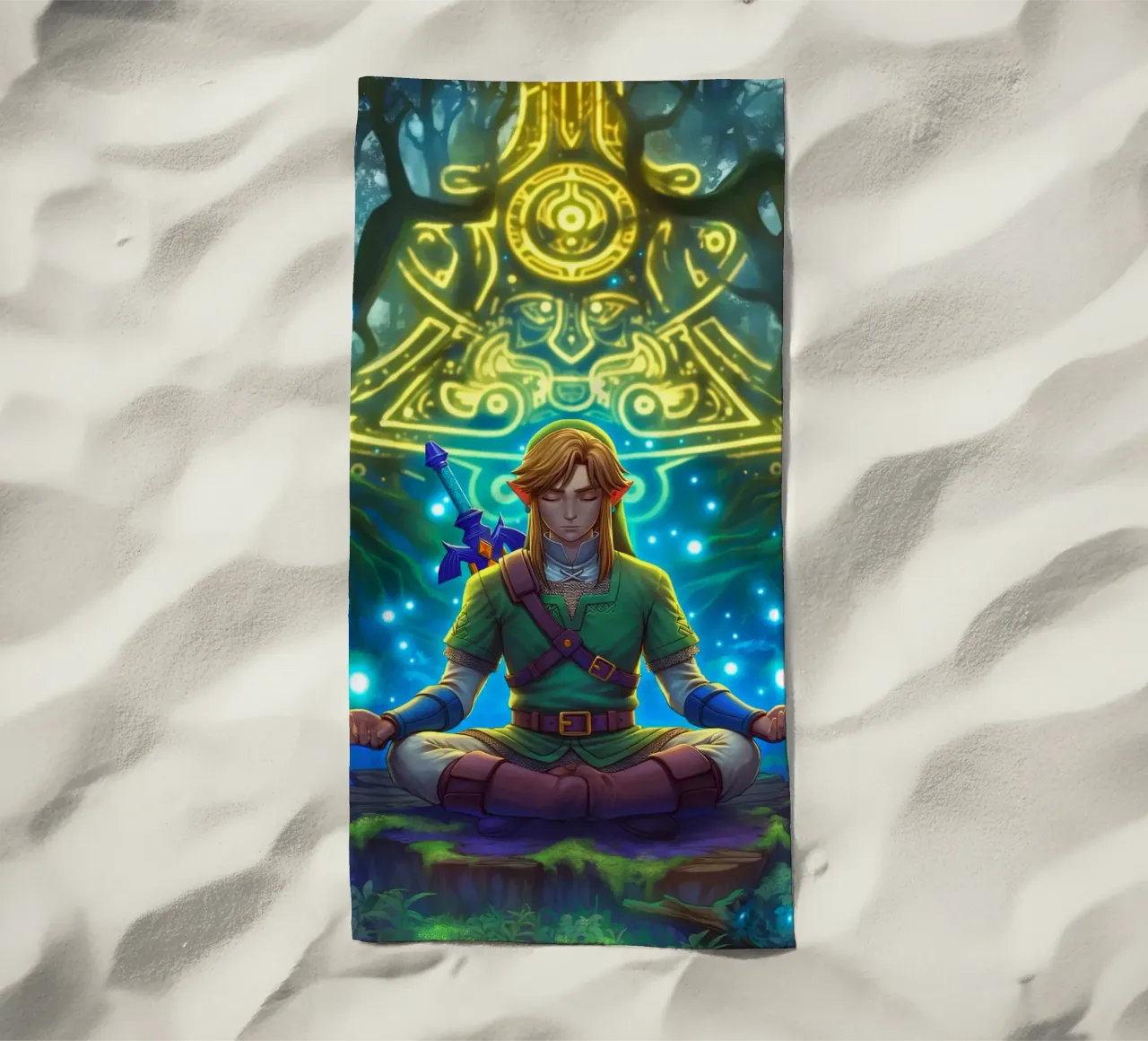 Link La leggenda di Zelda telo mare da Fleur de Lys