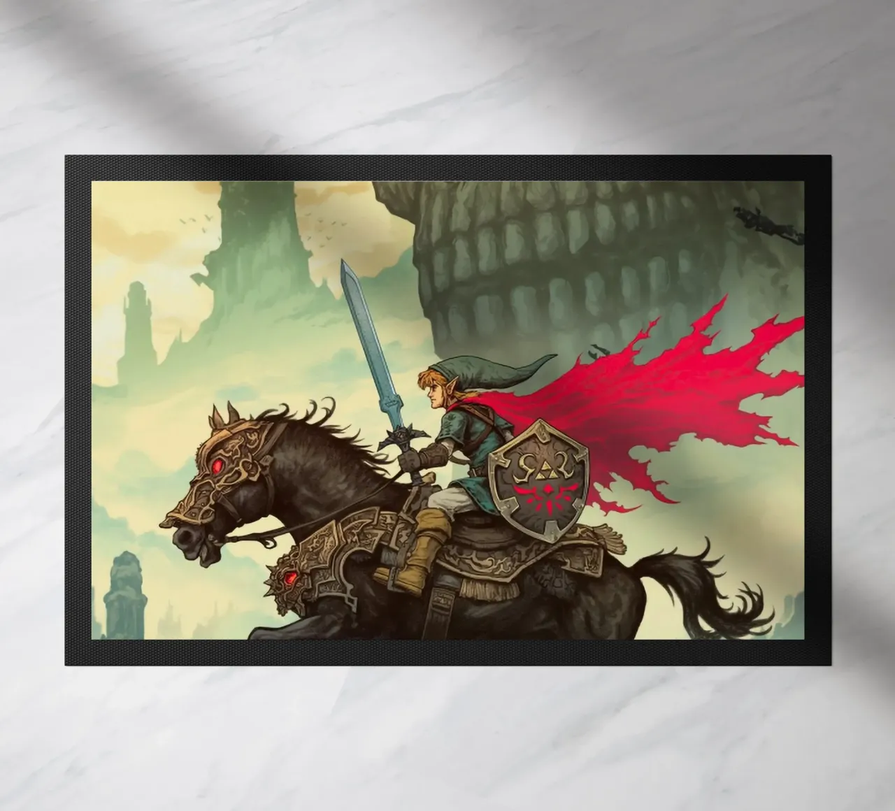 Link La leggenda di Zelda zerbino da Fleur de Lys