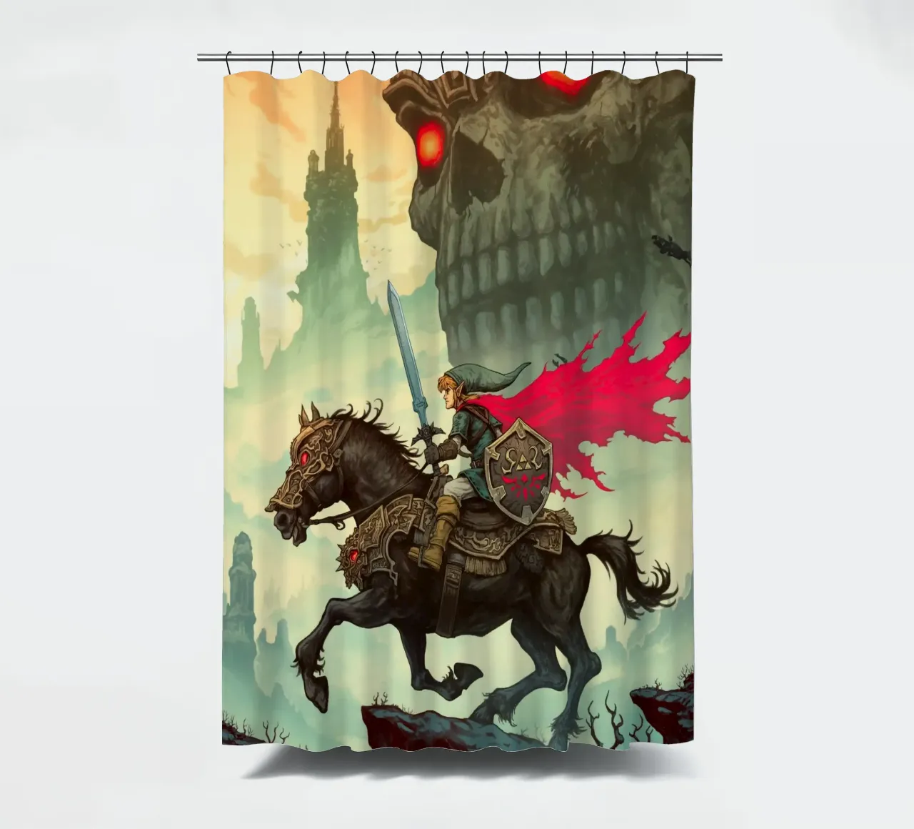 Link La leggenda di Zelda tenda da doccia da Fleur de Lys
