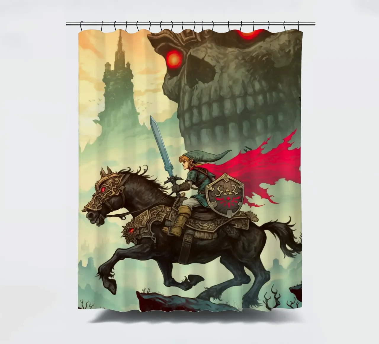 Link La leggenda di Zelda tenda da doccia da Fleur de Lys