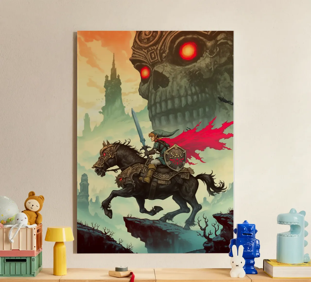 Link La leyenda de Zelda metacrilato de Fleur de Lys
