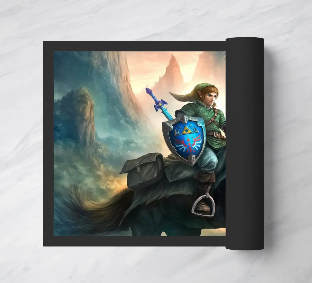 Link La leggenda di Zelda zerbino da Fleur de Lys