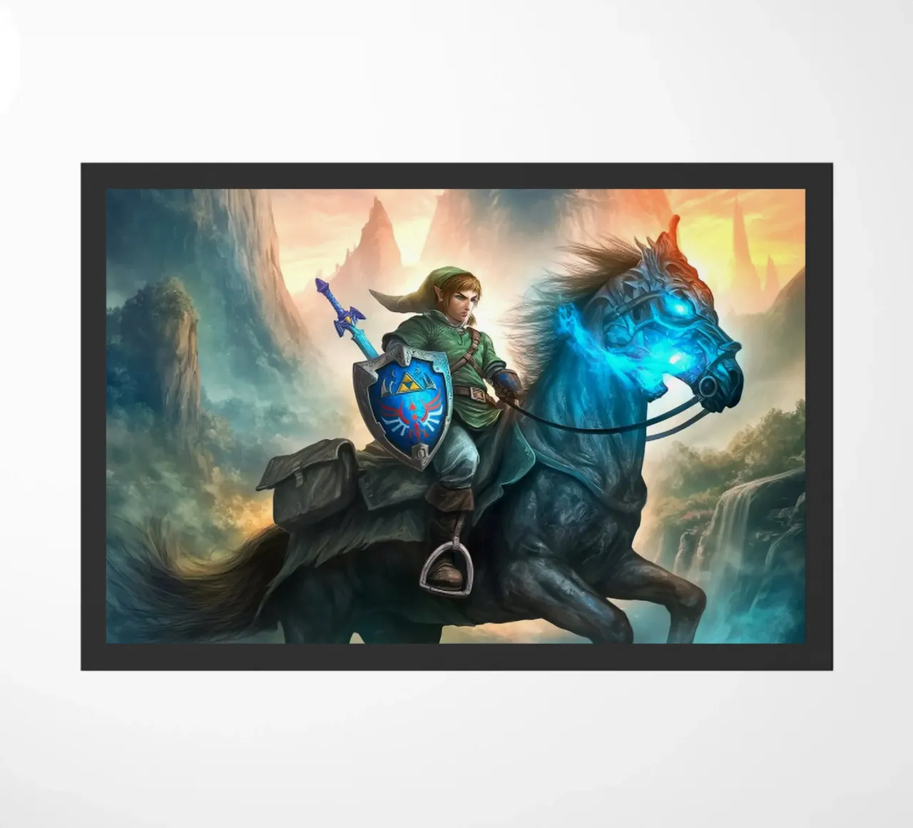 Link La leggenda di Zelda zerbino da Fleur de Lys