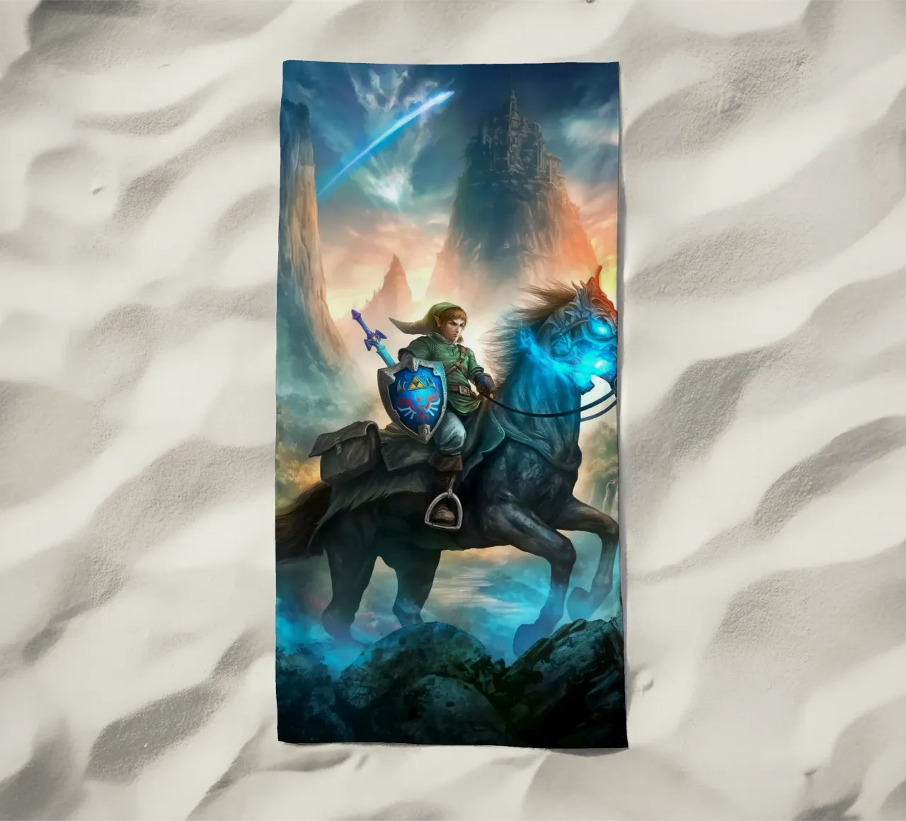 Link La leggenda di Zelda telo mare da Fleur de Lys
