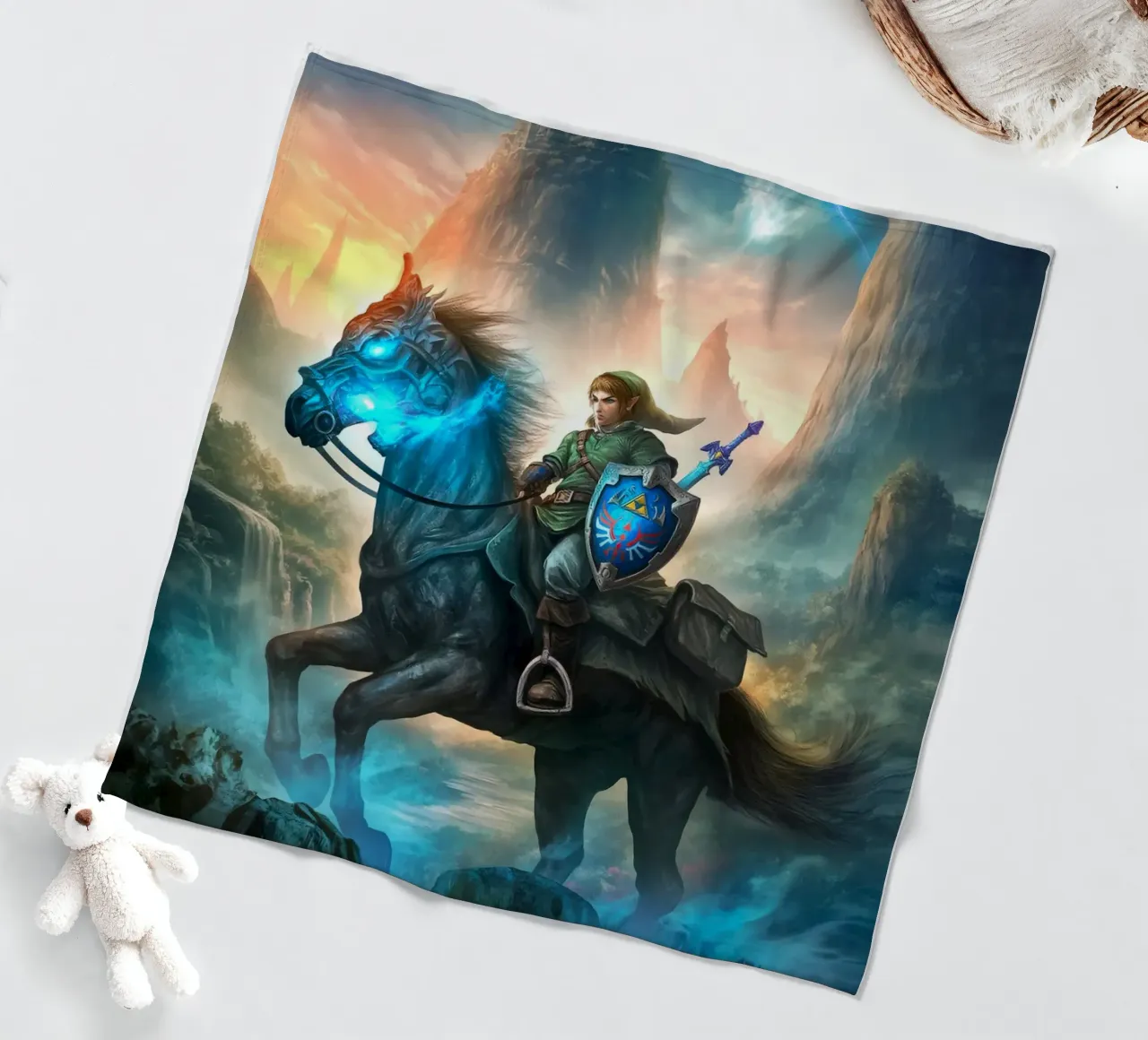 Link La leggenda di Zelda coperta in pile da Fleur de Lys