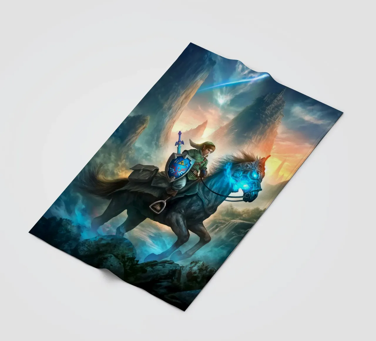 Link La leggenda di Zelda coperta in pile da Fleur de Lys