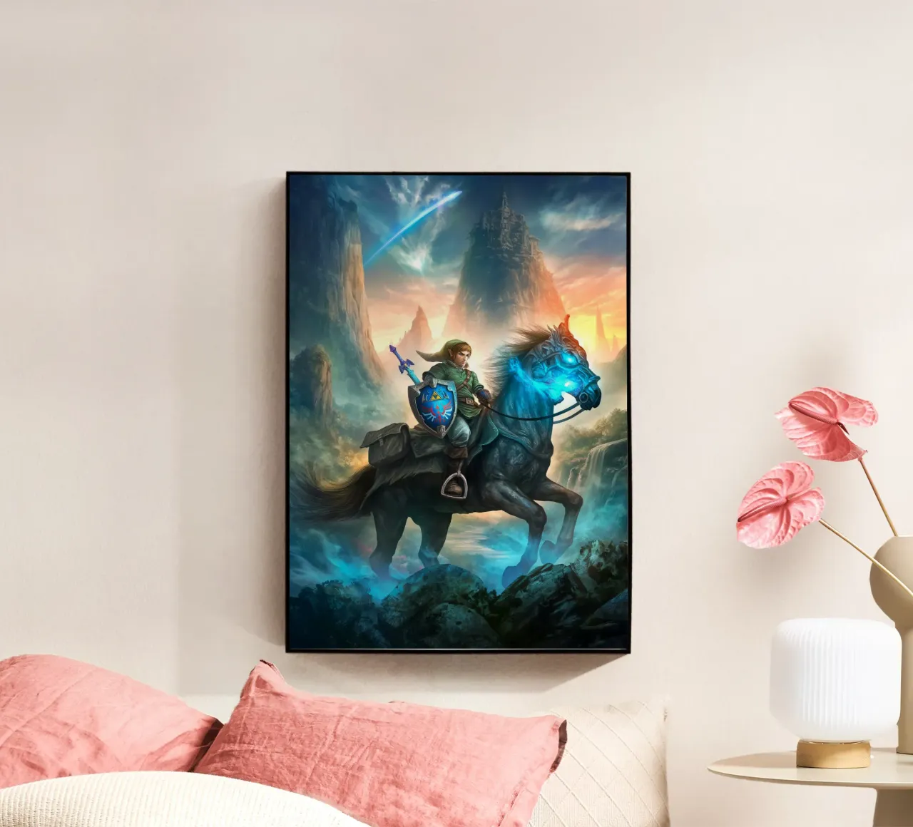 Link La leyenda de Zelda metacrilato de Fleur de Lys